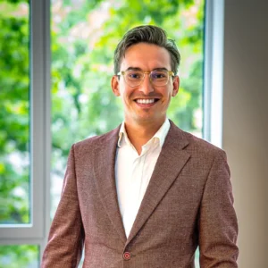 Portret van Niels van Rijswijk, consultant bij Newbit